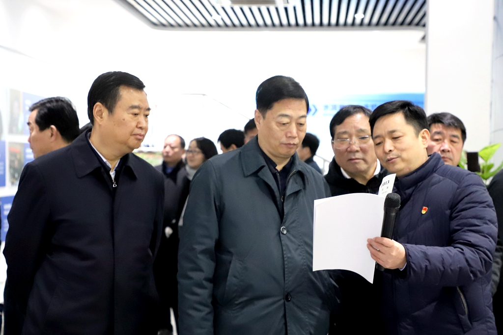 省领导莅临万里交科调研非公企业党建工作